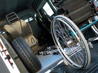Mezzo per il trasporto di disabili