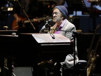 Lucio Dalla in concerto a Senigallia (foto di Libero Api)