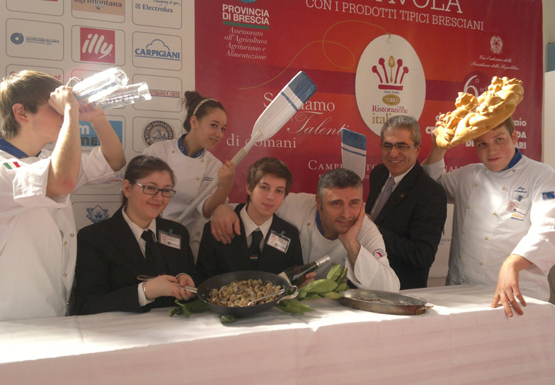 Gli studenti del Panzini al Gran Trofeo d'Oro della Ristorazione italiana