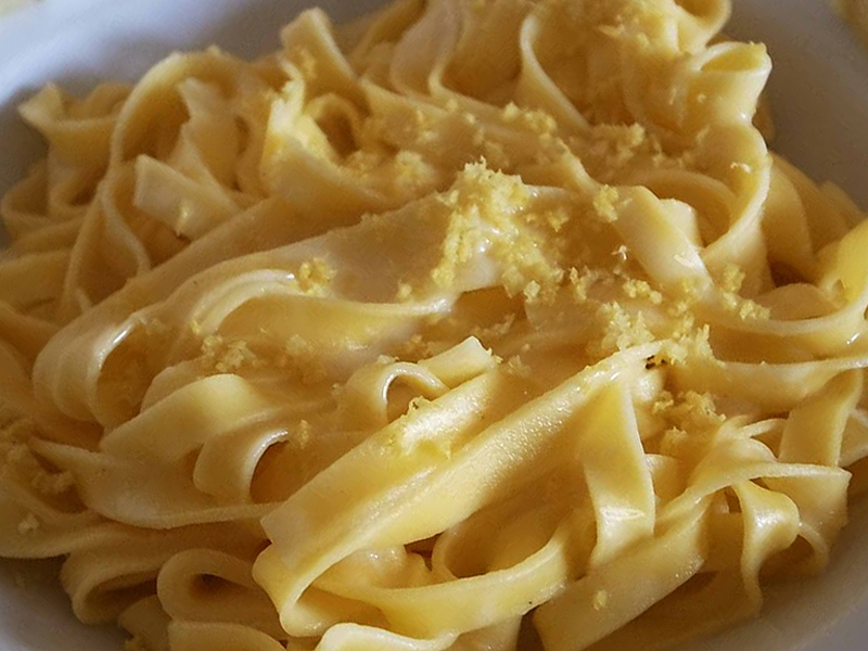 Tagliolini al limone