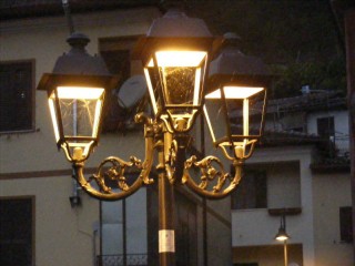 Lampione di illuminazione pubblica