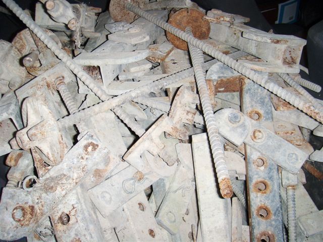 Materiale ferroso per edilizia