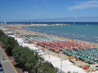 La spiaggia di Senigallia. Foto di Luca Ceccacci per Senigallia Notizie. Tutti i diritti riservati.