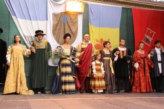 Conclusione del palio della Contesa del Pozzo della polenta, edizione 2011
