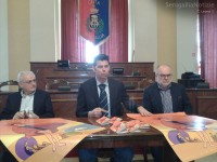 Presentata la stagione turistica 2012 di Senigallia: (da sinistra) Mattei,Mangialardi, De Minicis