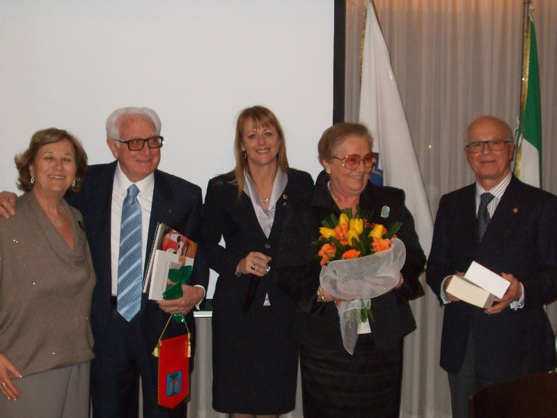 Serata dedicata ad Eduardo De Filippo al Rotary con Mario De Bonis