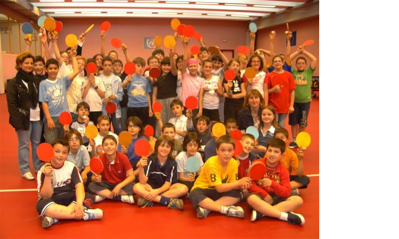 Tennistavolo Senigallia-Progetto con le scuole