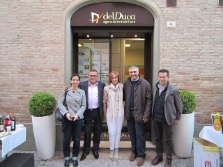 Inaugurazione nuova sede Agenzia Immobiliare Del Duca di Senigallia