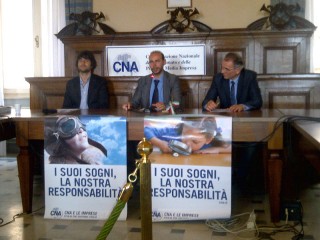 Incontro della CNA con le imprese e il candidato a sindaco Matteo Principi