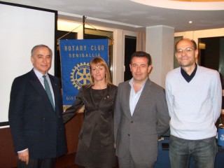 Alberto Bacchiocchi ospite del Rotary Club di Senigallia