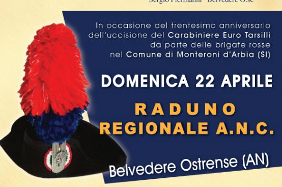Raduno Regionale dei Carabinieri a Belvedere Ostrense