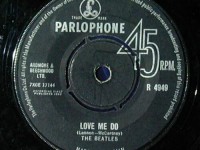 Copertina 45 giri Love me do