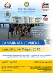 Manifesto II Camminata levriera