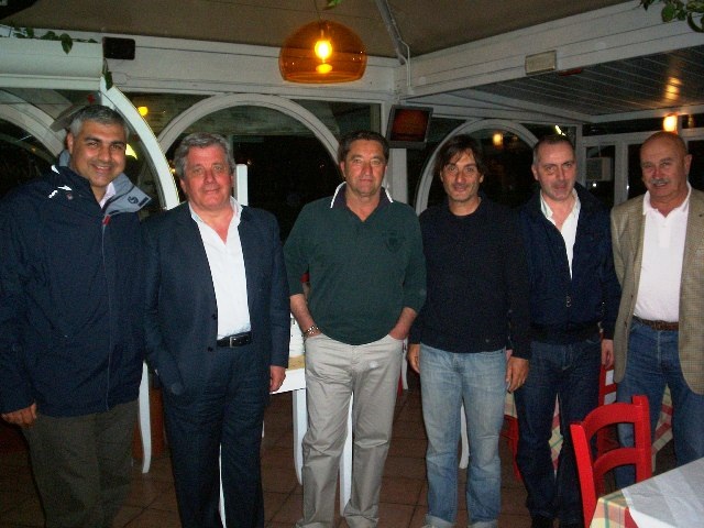 Gennaro Campanile, Valentino Mandolini,Rino Frulla, Aldo Clementi, Giorgio Marcellini e Paolo Pizzi