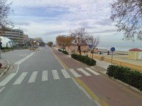 La spiaggia libera al Ponterosso, sul lungomare Alighieri, dove si terrà l'appuntamento pomeridiano delle 18