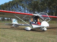 Un aereo ultraleggero