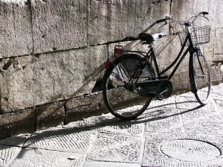 Una bicicletta