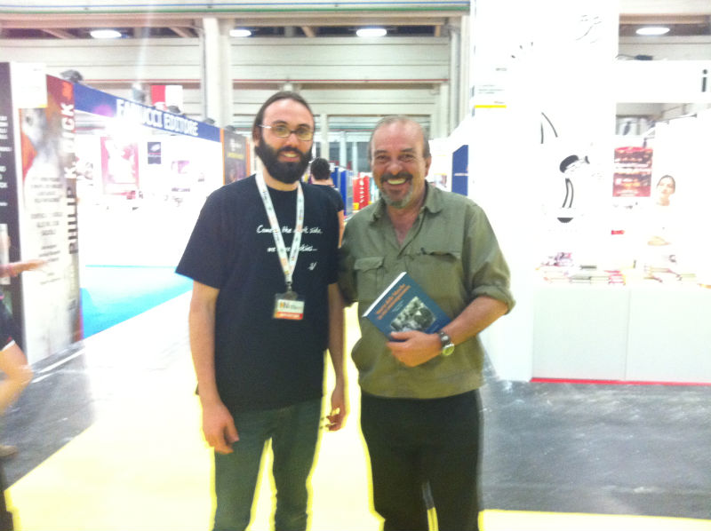 Matteo Soldini di Asc con Vauro