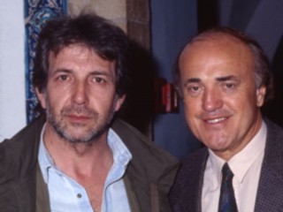 Pegoli con Peter Arnett della Cnn nel 1981