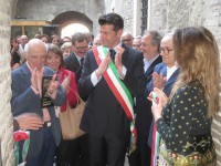 Inaugurazione della mostra su Cesarini da Senigallia
