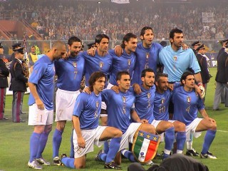 La nazionale di calcio italiana