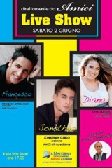 I ragazzi di 'Amici' a Il Maestrale di Senigallia