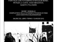 Copertina mostra di Mario Giacomelli al Salone del Libro di Torino