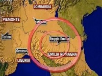 Epicentro a nord di bologna