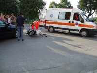 Incidente tra via Monteverdi e via Paisiello a Senigallia