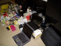 La refurtiva recuperata dai Carabinieri di Senigallia