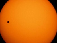 Il transito di Venere davanti al disco solare