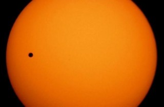 Il transito di Venere davanti al disco solare
