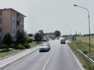 La Statale Adriatica al Cesano di Senigallia