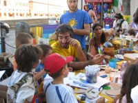 Alcuni momenti dei laboratori di FestAmbiente 2012