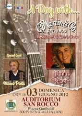 Spettacolo di Diane Ponzio e Marco Poeta il 3 giugno a San Rocco