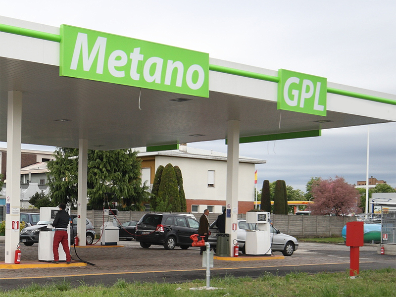 Distributore metano e gpl