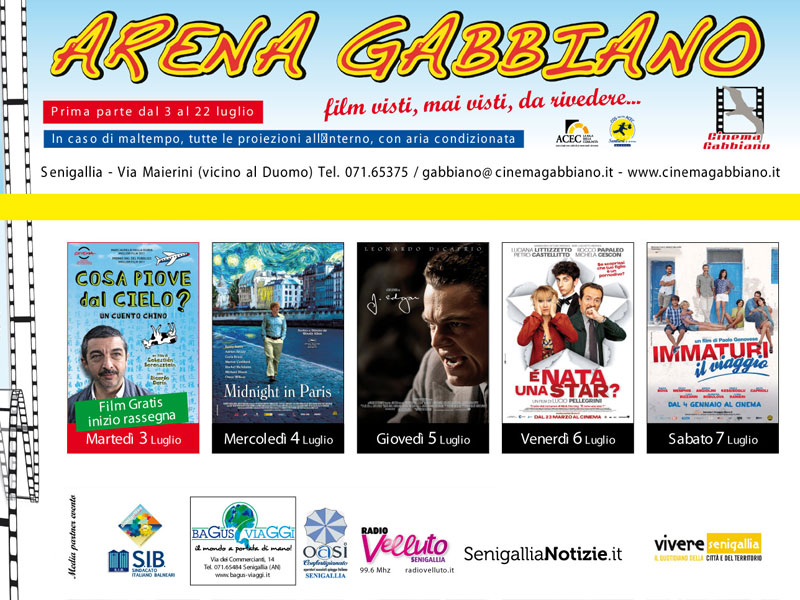 Arena Gabbiano estate 2012