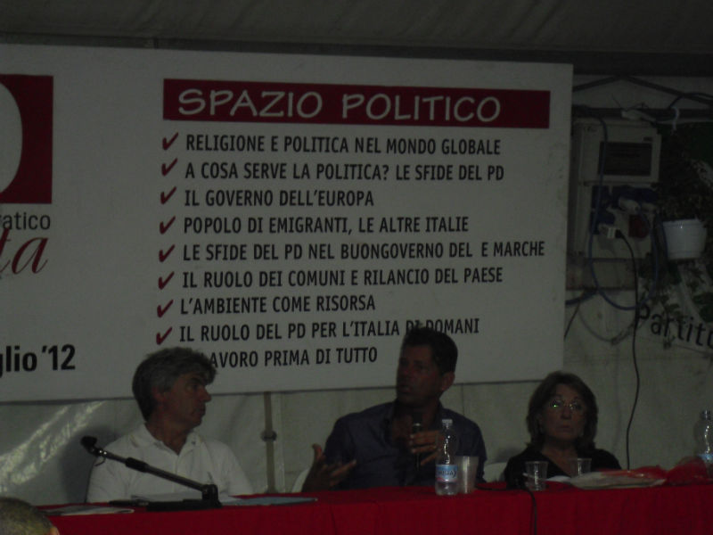 Davide Zoggia, Maurizio Mangialardi, Patrizia Casagrande