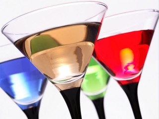 Bicchieri con bevande