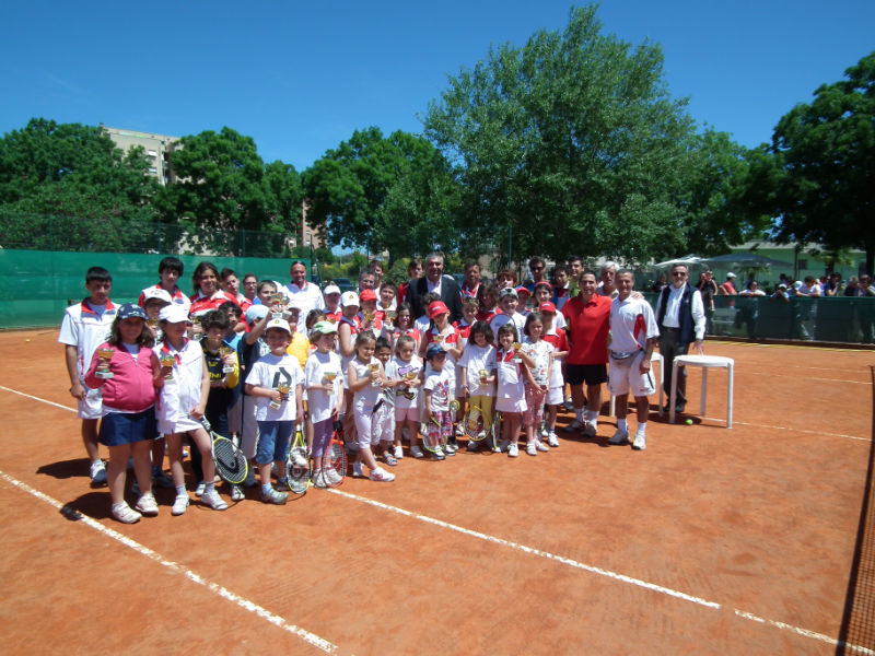 Giocatori del Senigallia Tennis Team