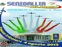 Le Frecce Tricolori a Senigallia, manifesto