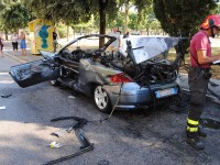Vigili del Fuoco ancora sul posto a fine intervento