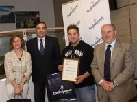 Gabriele Cuicchi premiato dalla Confartigianato in "Realizza il tuo sogno di impresa"