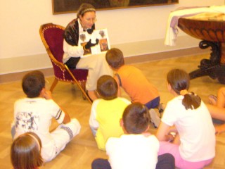 Bambini partecipanti a Storie di Pina