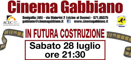 Proiezione di "In futura costruzione" al Cinema Gabbiano