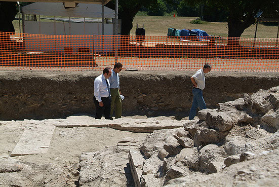 Sopralluoghi agli scavi nell'area archeologica Le Muracce di Ostra Vetere