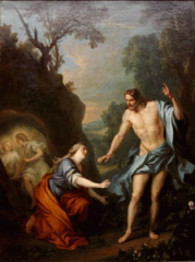 Una versione del "Noli me tangere" con Maria Maddalena