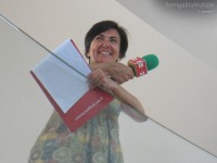 Cinzia Poli a Caterpillar Am dalla Rotonda di Senigallia