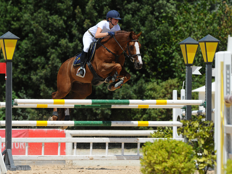 Bettina Durazzi su Waikiki of colors durante una gara