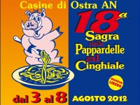 Sagra delle Pappardelle al Cinghiale 2012 a Casine di Ostra